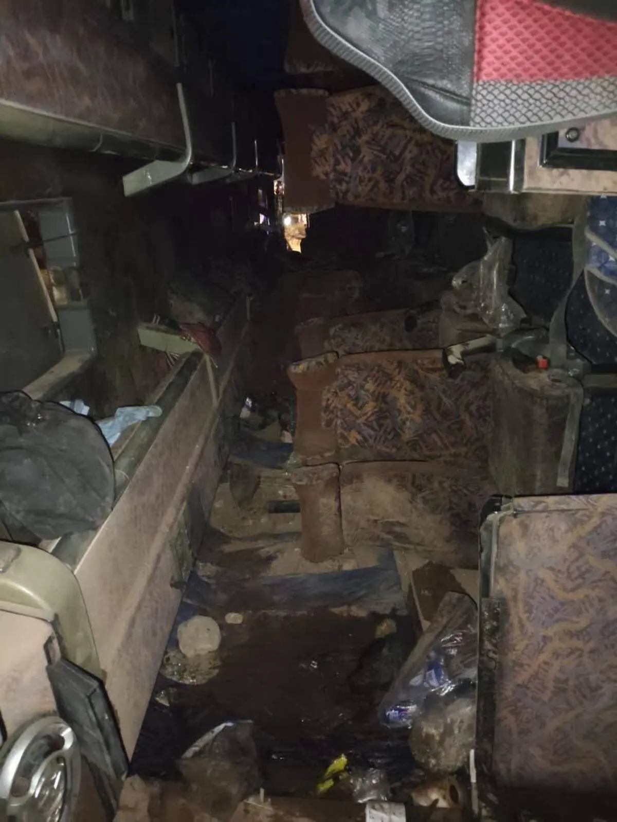 آخرین وضعیت مصدومان حادثه واژگونی اتوبوس کرمان