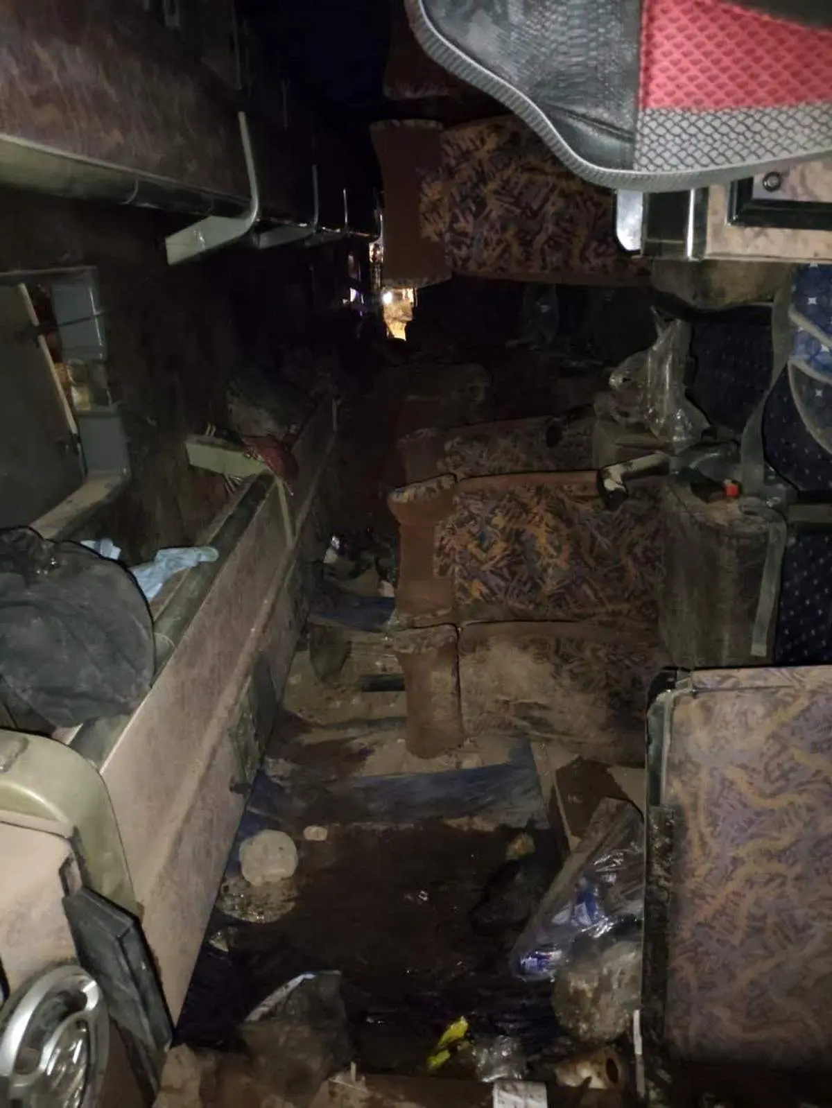 آخرین وضعیت مصدومان حادثه واژگونی اتوبوس کرمان