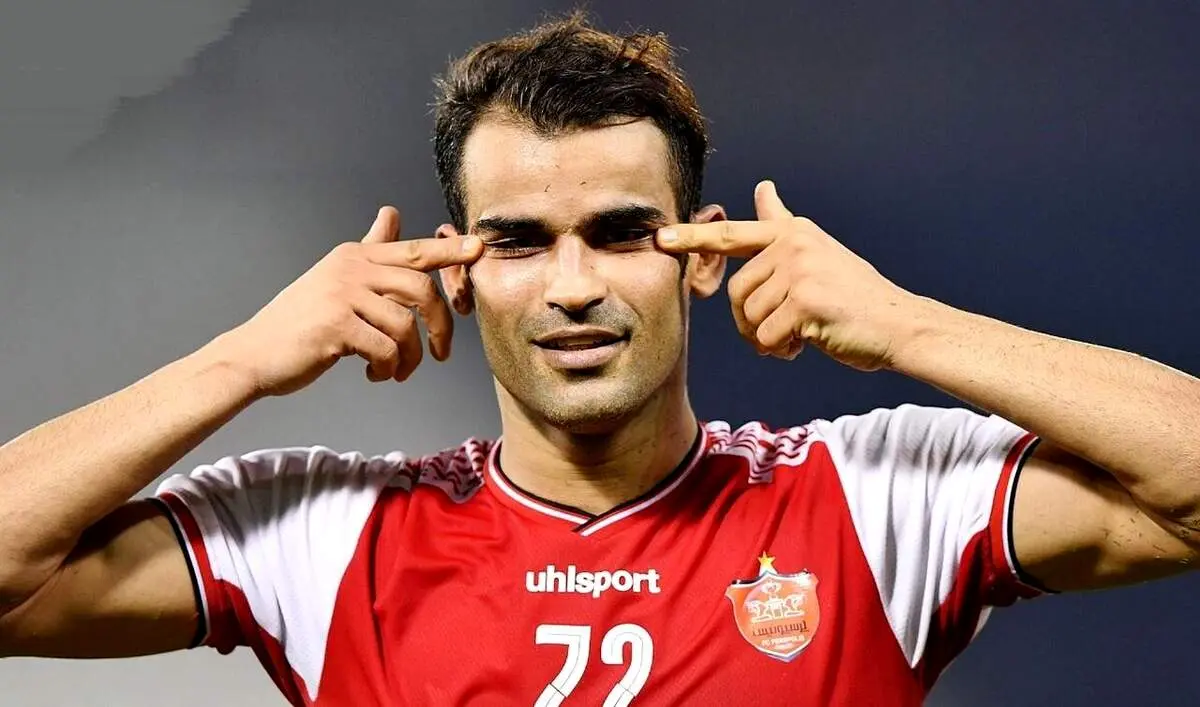 رونمایی از شادی گل جدید عیسی آل کثیر در تمرینات پرسپولیس+عکس