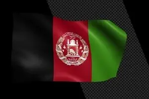 پرچم افغانستان در جوادیه تهران به اهتزاز درآمد! + ببینید 