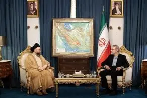 رایزنی حکیم و لاریجانی در تهران