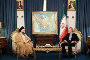 رایزنی حکیم و لاریجانی در تهران