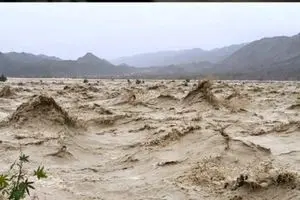 این روستای بخاطر سیل تخلیه شد!