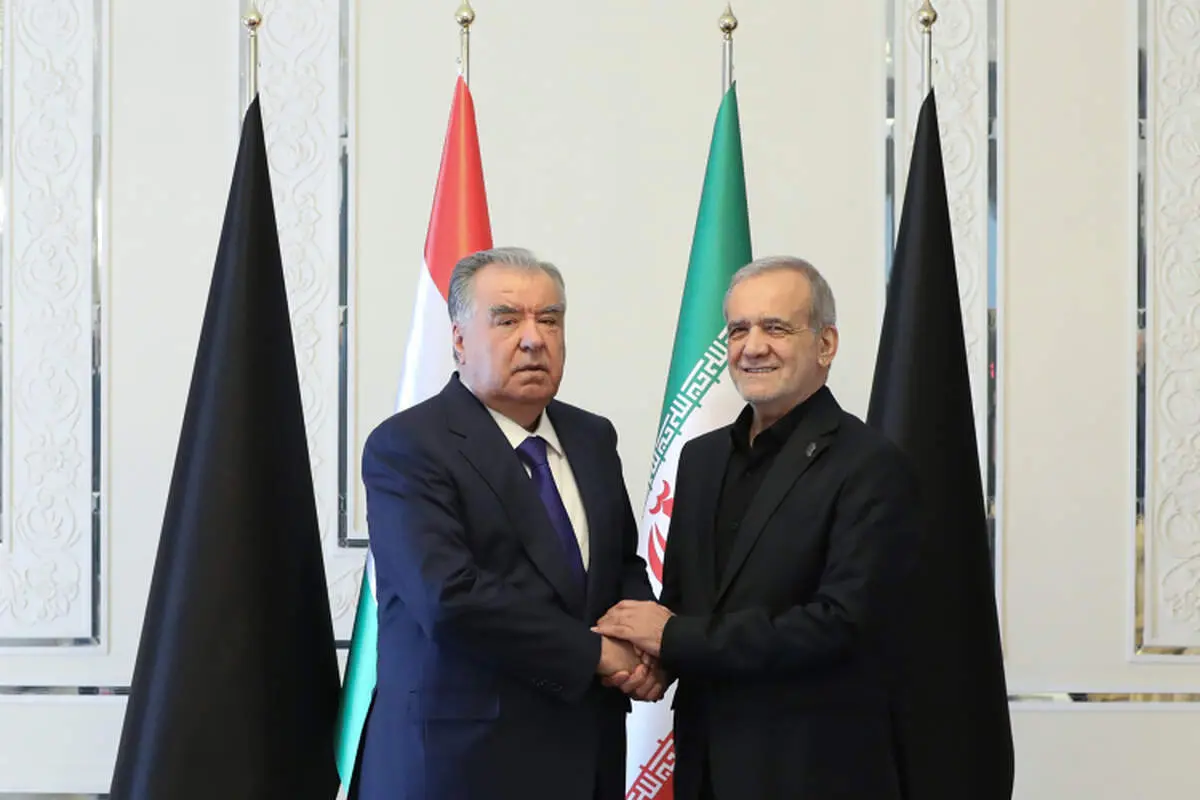 دیدار روسای جمهور ایران و تاجیکستان برگزار شد 