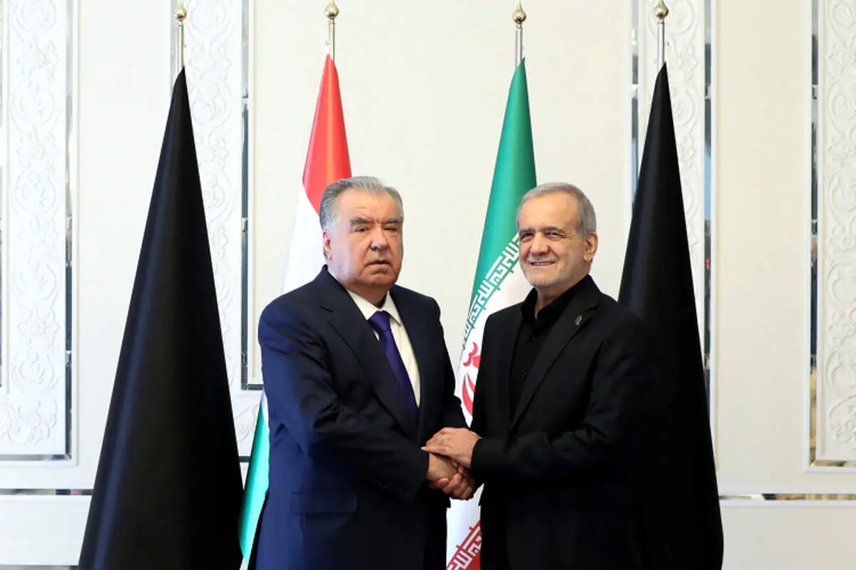 دیدار روسای جمهور ایران و تاجیکستان برگزار شد 