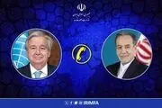تماس تلفنی دبیرکل سازمان ملل متحد با وزیر امور خارجه کشورمان