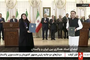 امضای 12 سند همکاری میان ایران و پاکستان در حوزه‌های مختلف