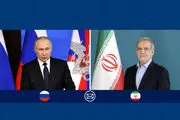 پیام پوتین به مسعود پزشکیان 