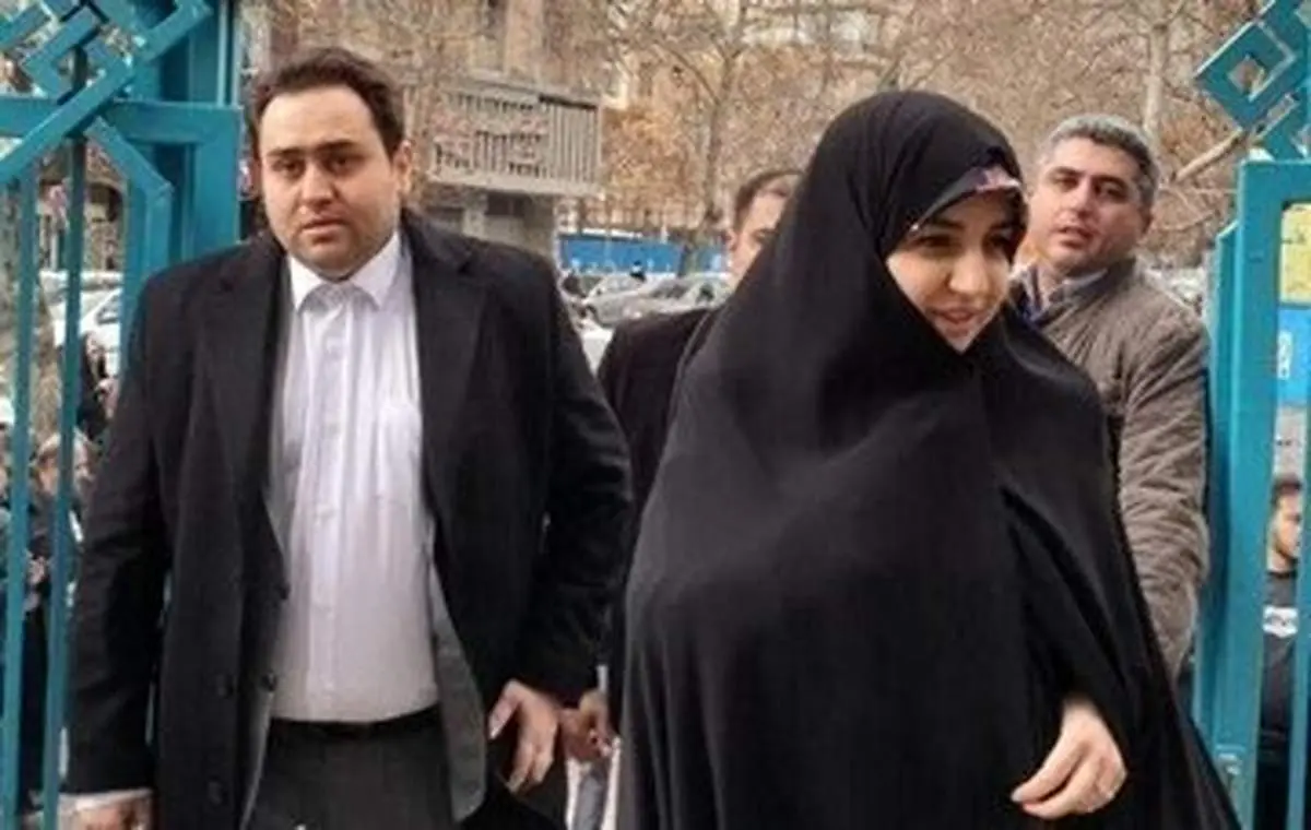 مریم روحانی دختر حسن روحانی و همسرش/ عکس