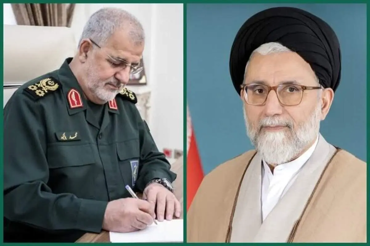 پیام فرمانده کل سپاه به وزیر اطلاعات 