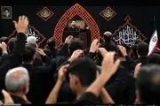 مراسم عزاداری حضرت اباعبدالله الحسین علیه‌السلام در حسینیه امام خمینی برگزار شد