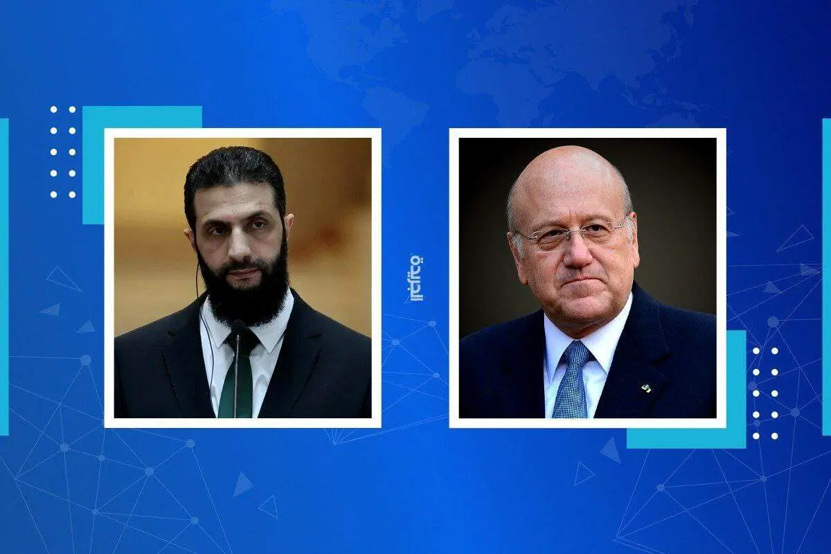 نخست وزیر لبنان درباره وضعیت مرزها با رئیس دولت موقت سوریه گفتگو کرد