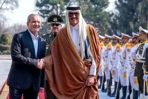 پیام امیر قطر پس از بازگشت از تهران 