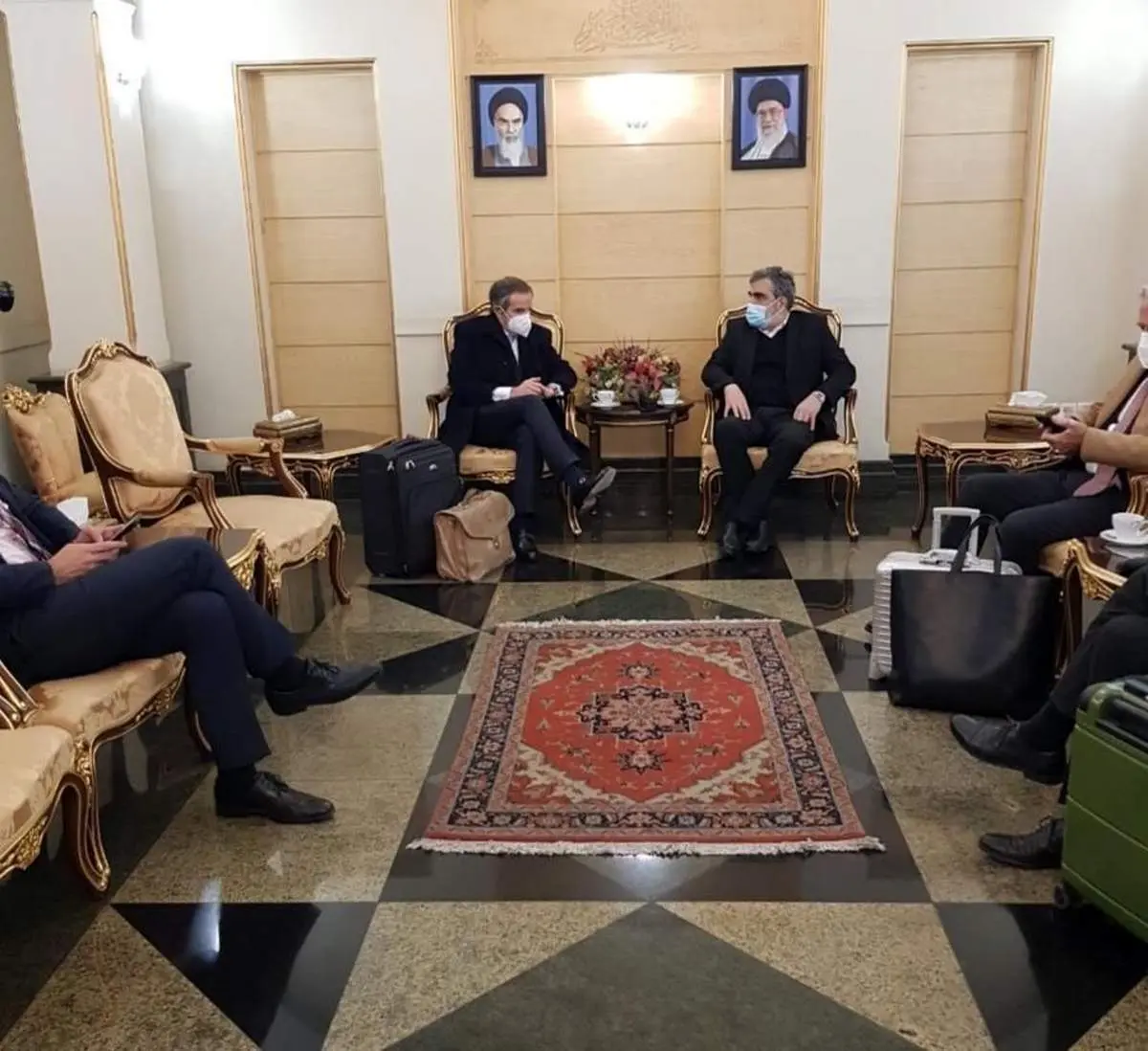 گروسی به تهران رسید
