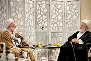 آیت الله بیات‌ زنجانی با مهدی کروبی دیدار کرد 