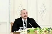 پیام الهام علی اف به مسعود پزشکیان 