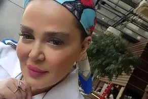  مینی اسکارف گل گلی بهاره رهنما اینستاگرام را بهم ریخت/ عکس