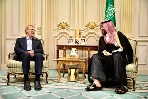 علی لاریجانی با خالد بن سلمان دیدار کرد