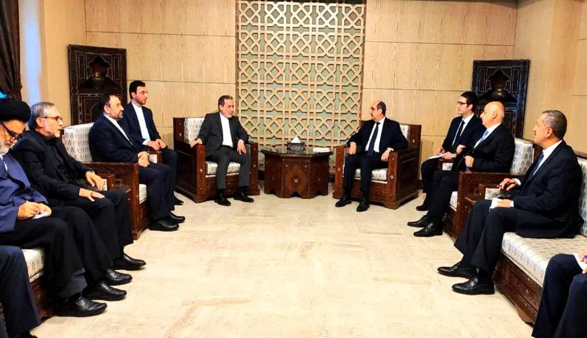 دیدار عراقچی با وزیر خارجه سوریه