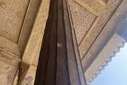 حمله سوسک های چوب خوار به چهلستون ! + عکس و توضیح میراث فرهنگی

