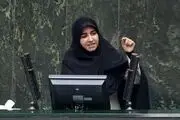 طوفان نماینده زن مجلس: برای پست‌ها و مسئولیت‌های حساس اجازه داده‌اند زنان و همسرانشان دخالت کنند +ببینید 