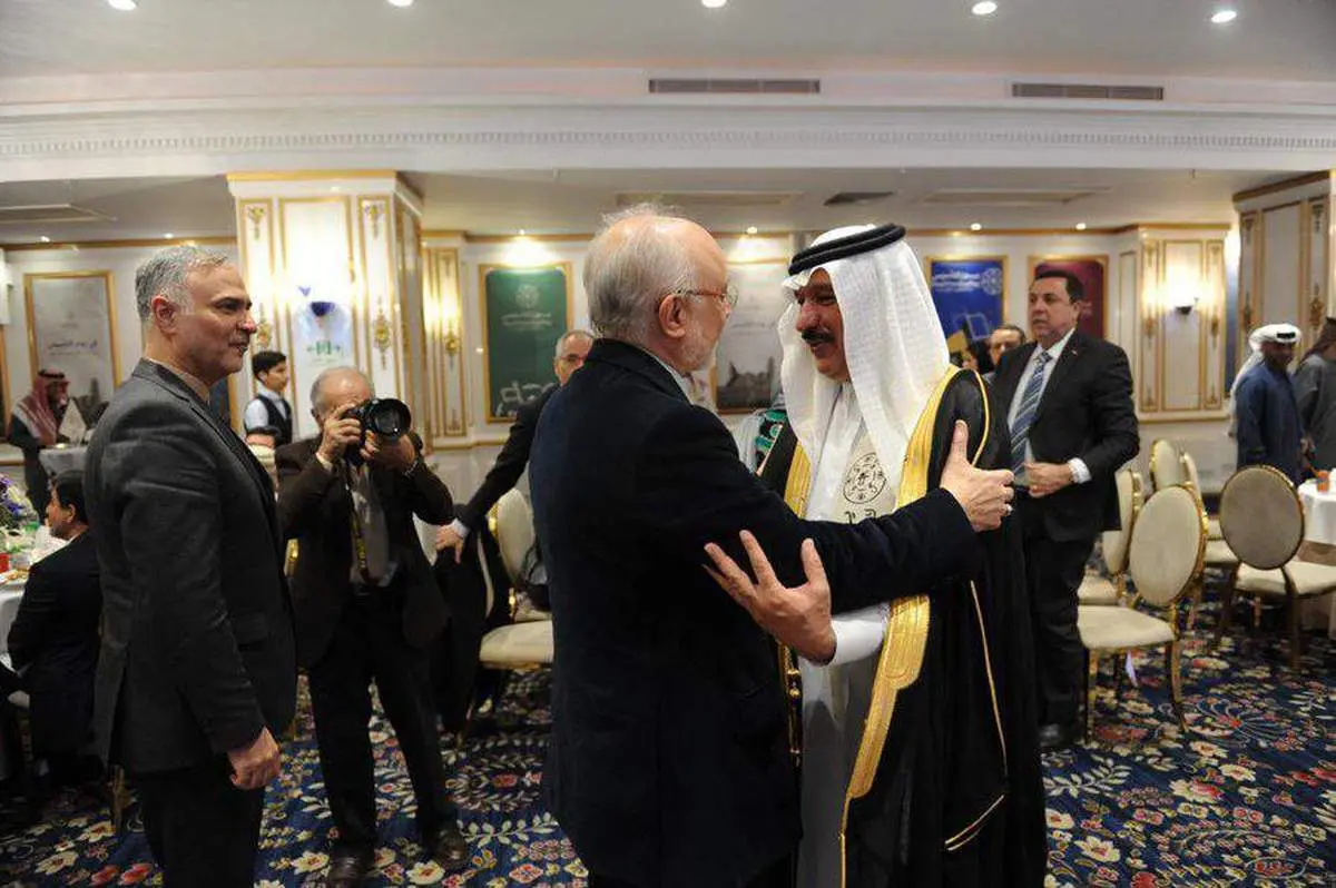 ضیافت سفیر سعودی در تهران/ استقبال گرم سفیر عربستان از علی اکبر صالحی + ببینید
