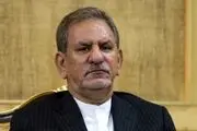 بهره برداری از پروژه ایستگاه پمپاژ خط لوله افزایش ظرفیت کانال آب حمیدیه با حضور معاون اول رییس جمهور