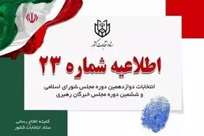 مراجعه به شعب اخذ رأی را به ساعات پایانی موکول نکنید 