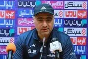 الهامی: مقصر باخت هستم و از بازیکنان عذر می‌خواهم