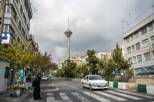 عکسی غم انگیز از تهران در آستانه بهار