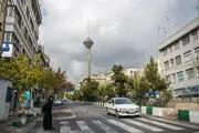 عکسی غم انگیز از تهران در آستانه بهار