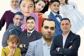 عکس شوکه کننده و تلخ از ۱۰ شهید خانواده مقام بلندپایه حماس در جریان حملات اسرائیل