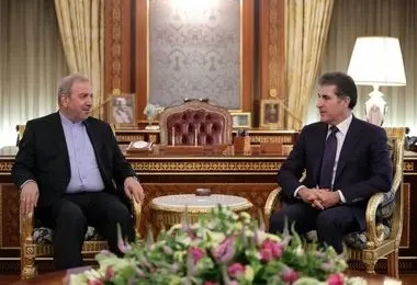 سفیر ایران با نیچروان بارزانی دیدار کرد 