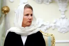 حجاب متفاوت سفیر سوئیس در تهران در دیدار با رئیسی/ ببینید 