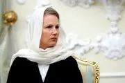 حجاب متفاوت سفیر سوئیس در تهران در دیدار با رئیسی/ ببینید 