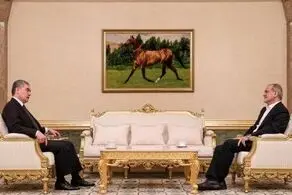 دیدار و گفتگوی پزشکیان با رهبر ملی ترکمنستان