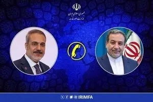 عراقچی به هاکان فیدان تسلیت گفت 