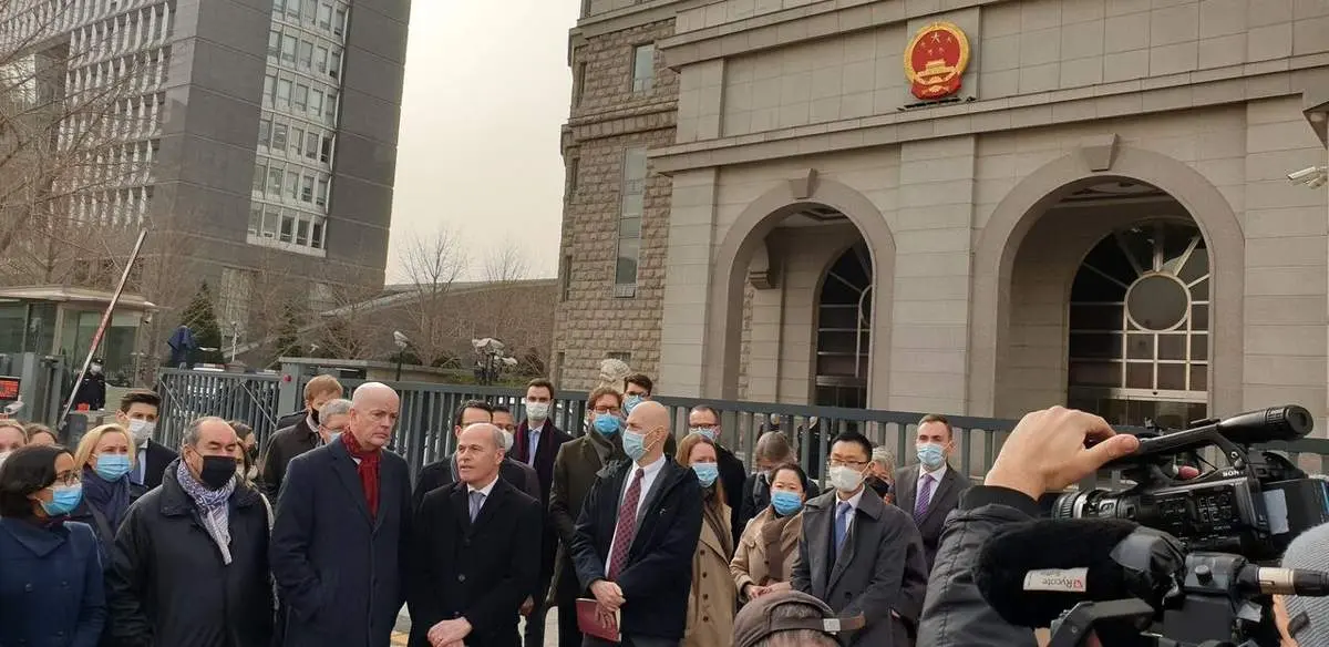 برگزاری تجمع اینبار توسط دیپلماتها!