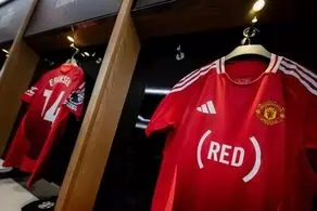 داستان درج عبارت «RED» روی پیراهن منچستریونایتد چه بود؟