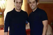 علی کریمی در کنار محرم اسرار کی‌روش/عکس
