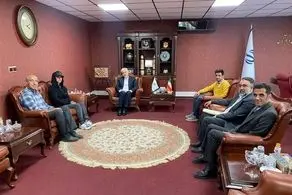دیدار الناز رکابی با وزیر ورزش