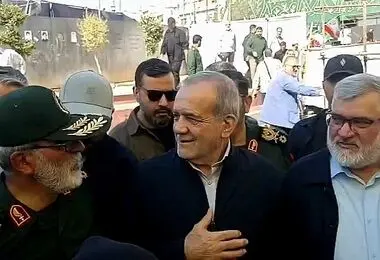 پزشکیان: حضور مردم در رزمایش جانفدایان نماد صیانت از استقلال کشور است