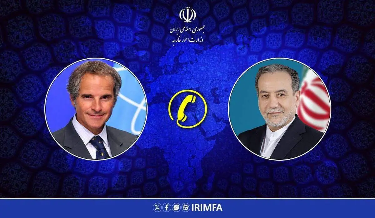 رایزنی تلفنی عراقچی و گروسی 