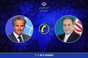 رایزنی تلفنی عراقچی و گروسی 